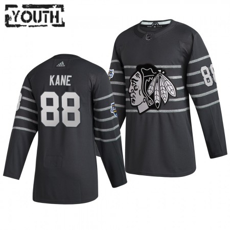 Chicago Blackhawks Patrick Kane 88 Grau Adidas 2020 NHL All-Star Trikot Authentic - Kinder